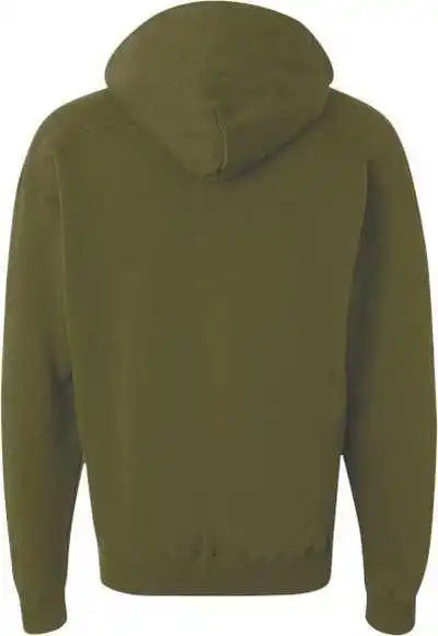 J. America 8830 Sport Lace Hooded Sweatshirt - Military Green