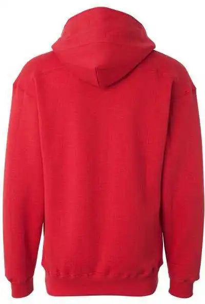 J. America 8830 Sport Lace Hooded Sweatshirt Red