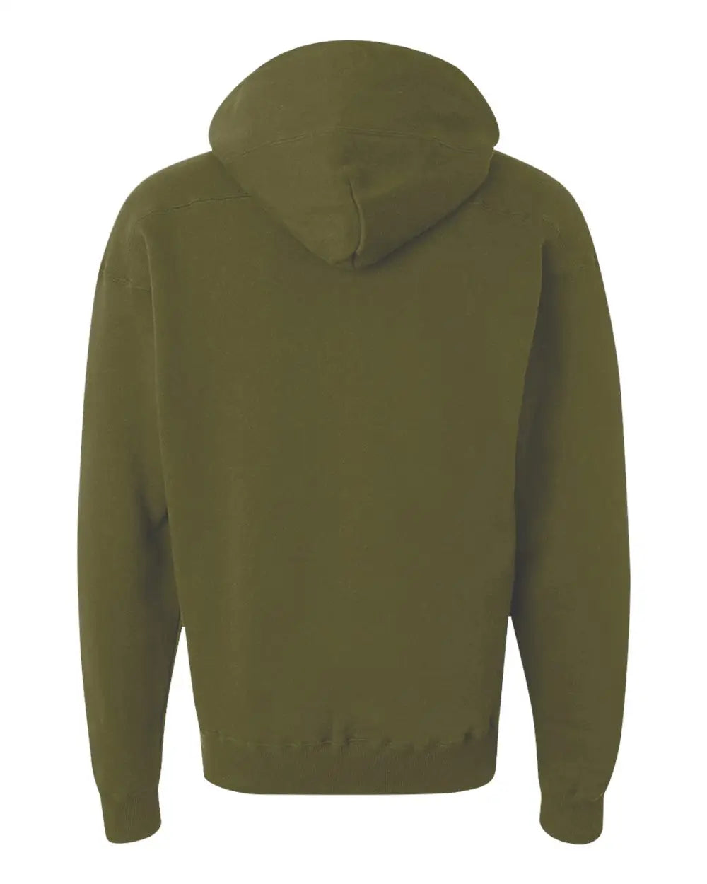J. America 8830j Sport Lace Hooded Sweatshirt - 8830 - Military Green - Adult Xs