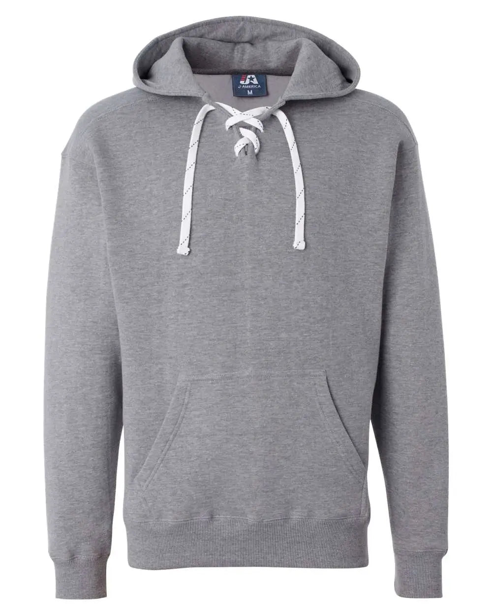 J. America 8830j Sport Lace Hooded Sweatshirt - 8830 - Oxford