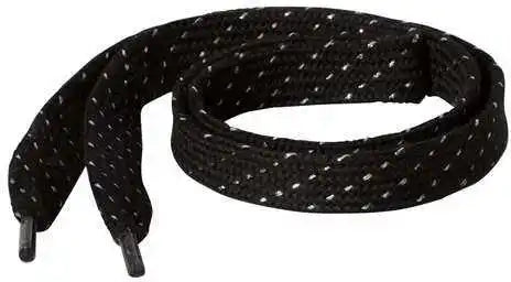 J. America 8831 Custom-color Drawstrings/laces - Black Silver - Gray / one Size Fits Most