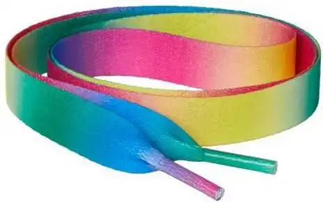 J. America 8831 Custom-color Drawstrings/laces - Rainbow Ombre - Multi-colored / one Size Fits Most