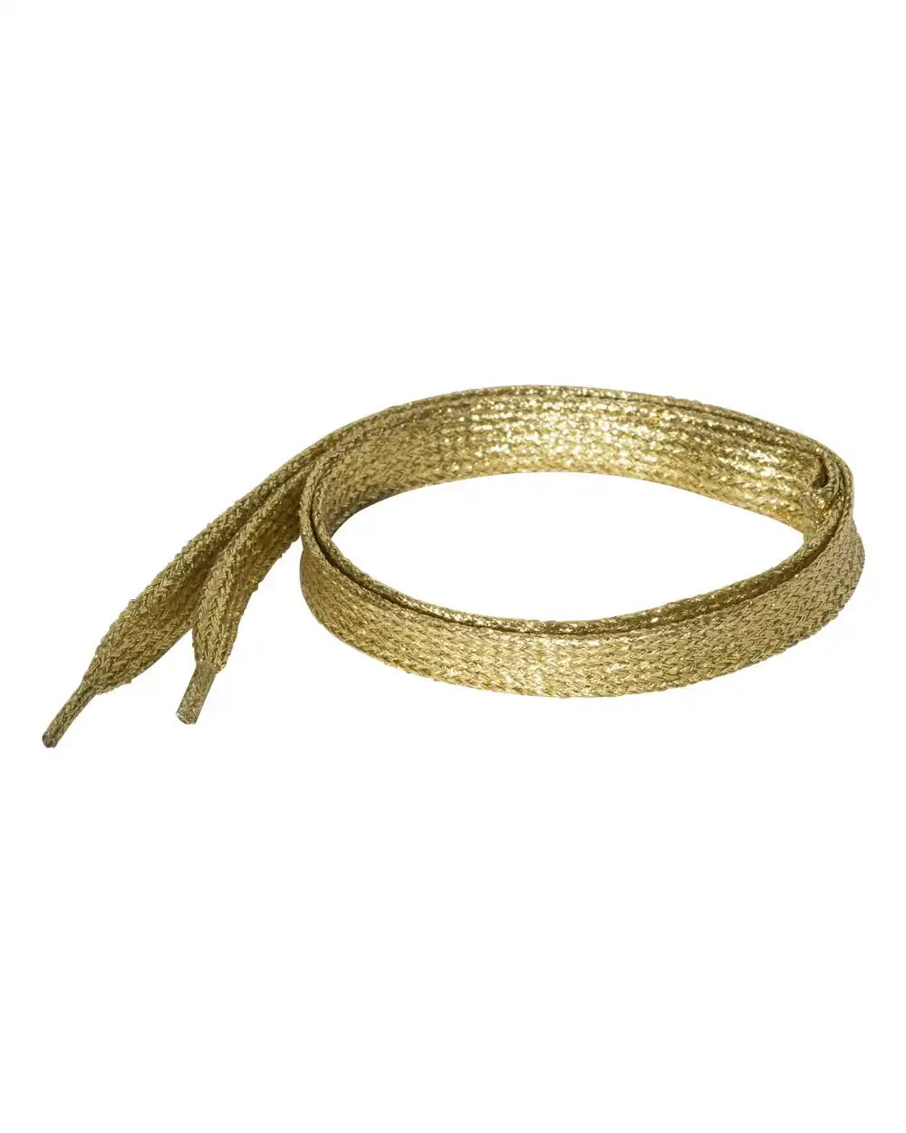 J. America 8831 Custom-color Laces - Gold Sparkle - Osfa