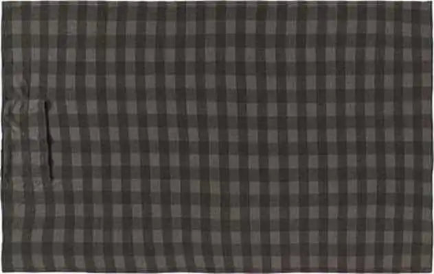J. America 8852 Triblend Fleece Blanket - Smoke Buffalo - Dark Gray Black / one Size Fits Most