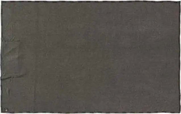J. America 8852 Triblend Fleece Blanket - Smoke Buffalo - Dark Gray Black / one Size Fits Most