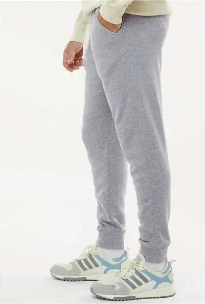 J. America 8854 Triblend Fleece Joggers Gray