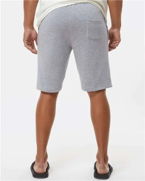 J. America 8855j Triblend Fleece Shorts - 8855 - Gray
