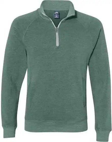 J. America 8869 Quarter-zip Sweatshirt - Balsam