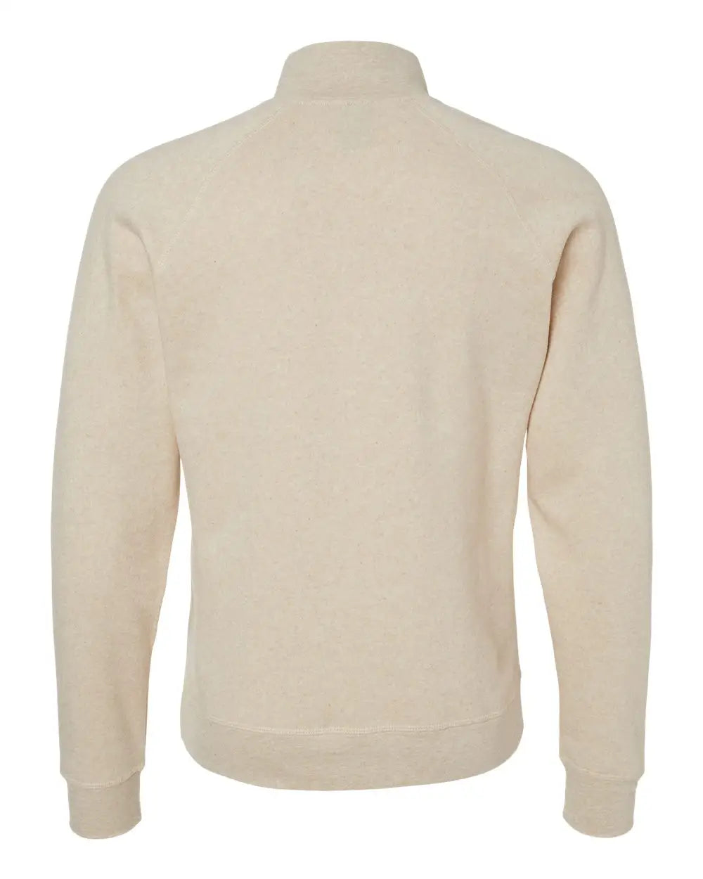 J. America 8869j Triblend Quarter-zip Sweatshirt - 8869 - Oatmeal