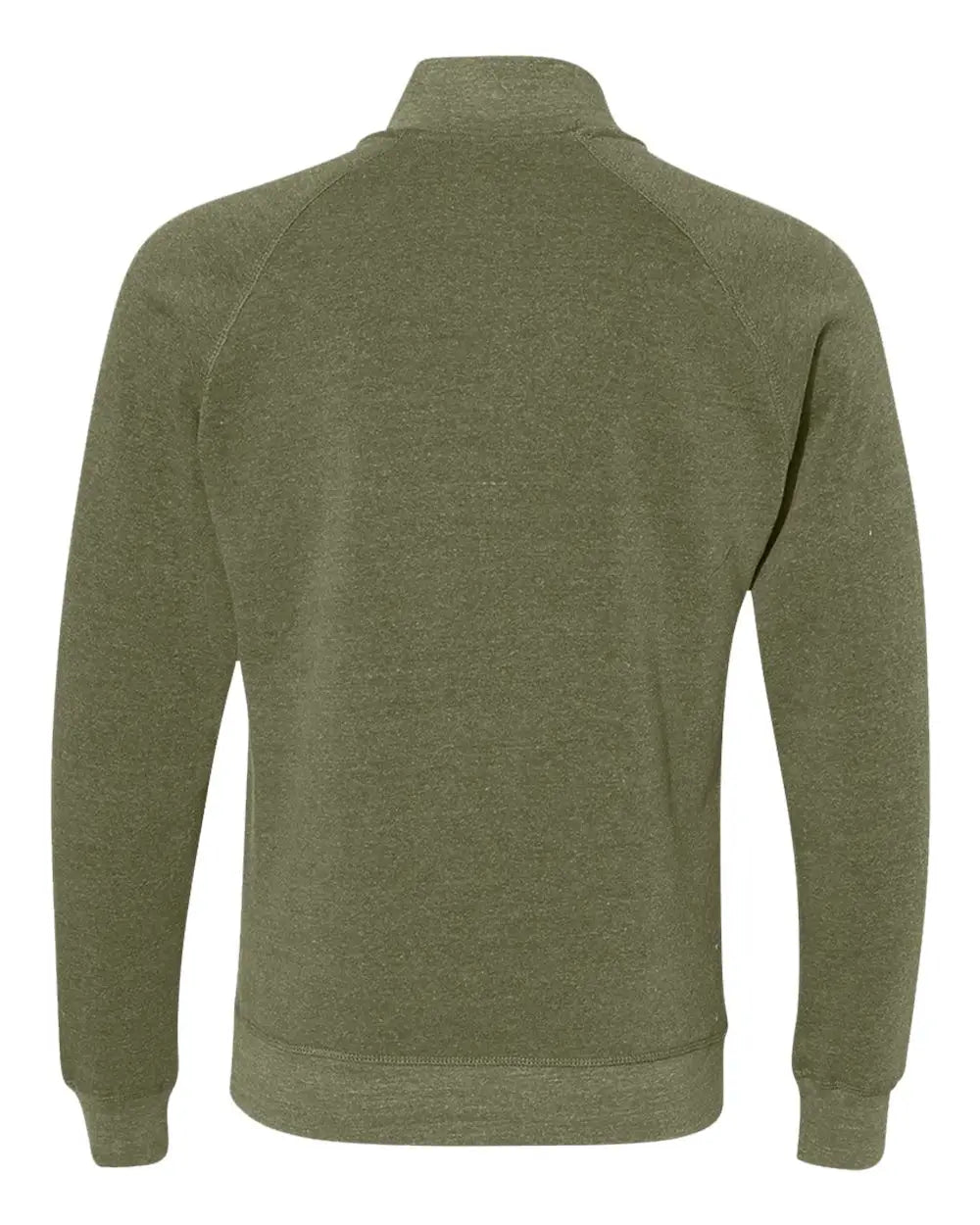 J. America 8869j Triblend Quarter-zip Sweatshirt - 8869 - Olive