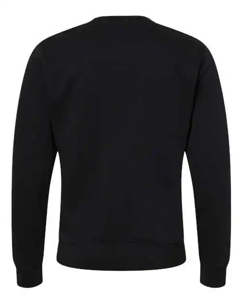 J. America 8870 Triblend Fleece Crewneck Sweatshirt - Black Solid