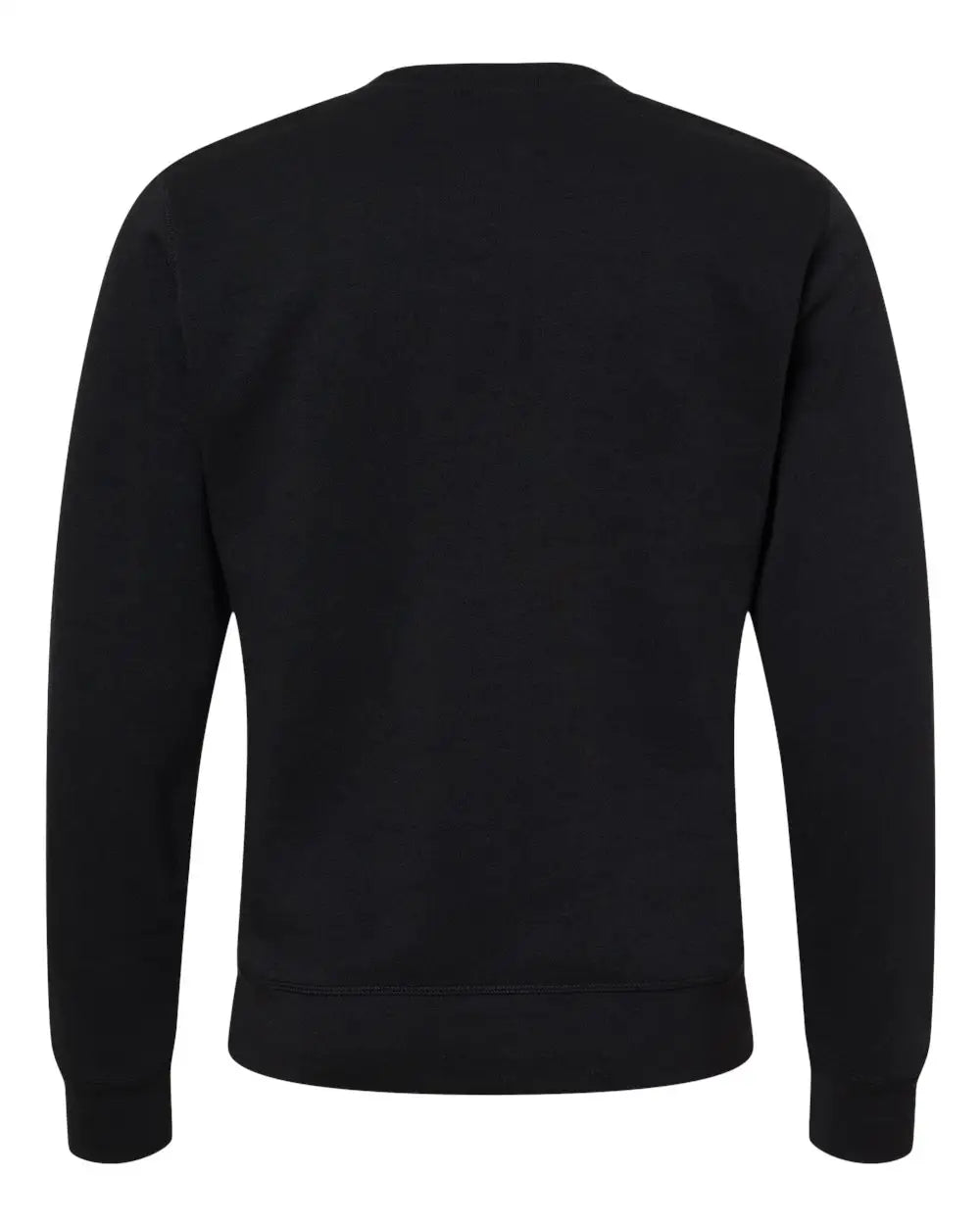 J. America 8870j Triblend Fleece Crewneck Sweatshirt - 8870 - Black Solid - Adult s