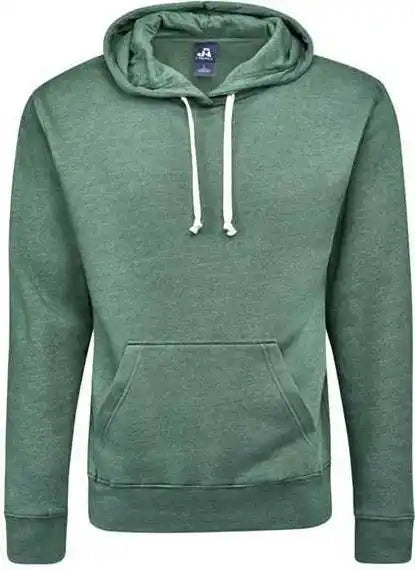 J. America 8871 Fleece Hooded Sweatshirt Balsam