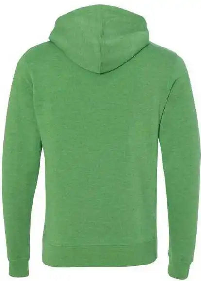 J. America 8871 Triblend Fleece Hooded Sweatshirt Green