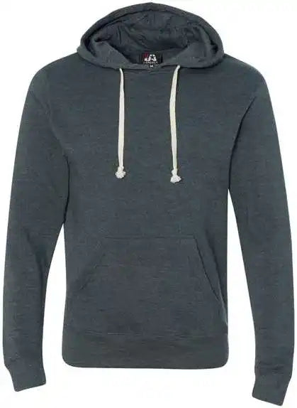 J. America 8871 Triblend Fleece Hooded Sweatshirt - Navy