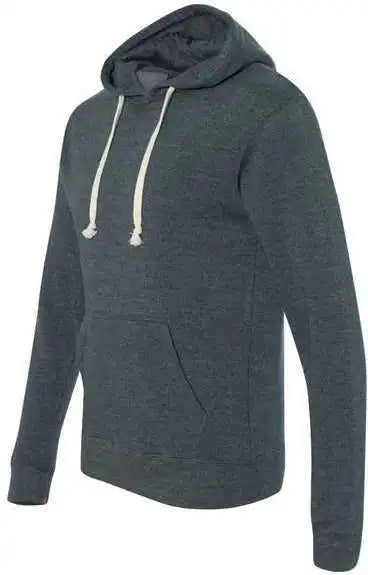 J. America 8871 Triblend Fleece Hooded Sweatshirt - Navy