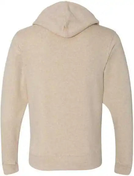 J. America 8871 Triblend Fleece Hooded Sweatshirt Oatmeal