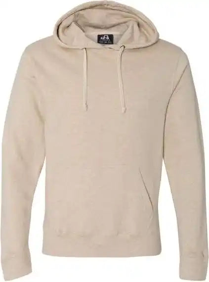 J. America 8871 Triblend Fleece Hooded Sweatshirt Oatmeal