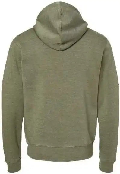 J. America 8871 Triblend Fleece Hooded Sweatshirt - Olive
