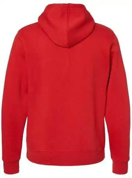 J. America 8871 Triblend Fleece Hooded Sweatshirt Red Solid