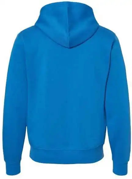 J. America 8871 Triblend Fleece Hooded Sweatshirt Royal Solid