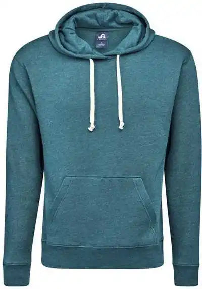J. America 8871 Triblend Fleece Hooded Sweatshirt - Storm