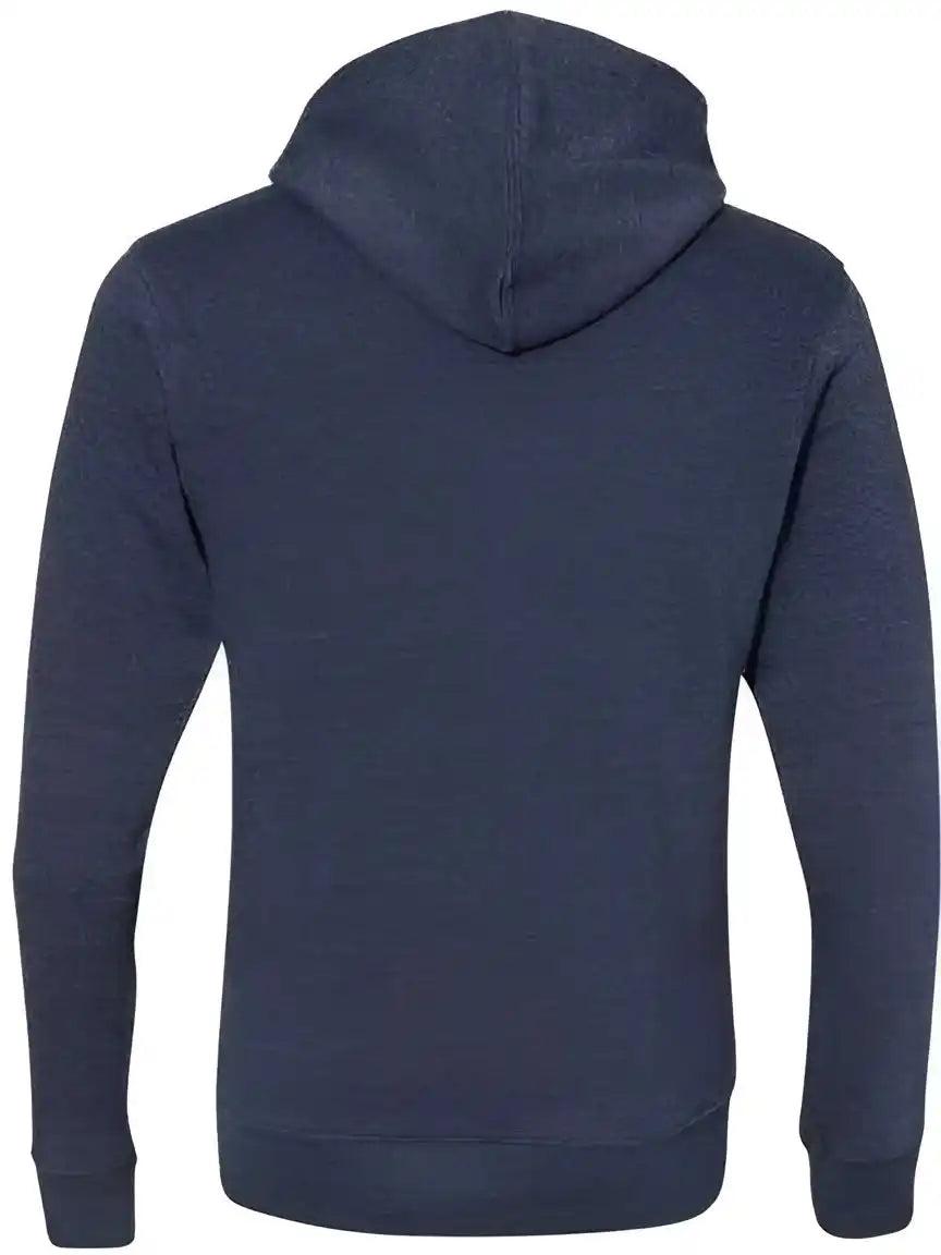 J. America 8871 Triblend Fleece Hooded Sweatshirt True Navy