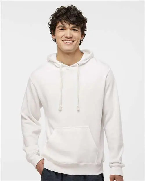 J. America 8871j Triblend Fleece Hooded Sweatshirt - 8871 - Antique White