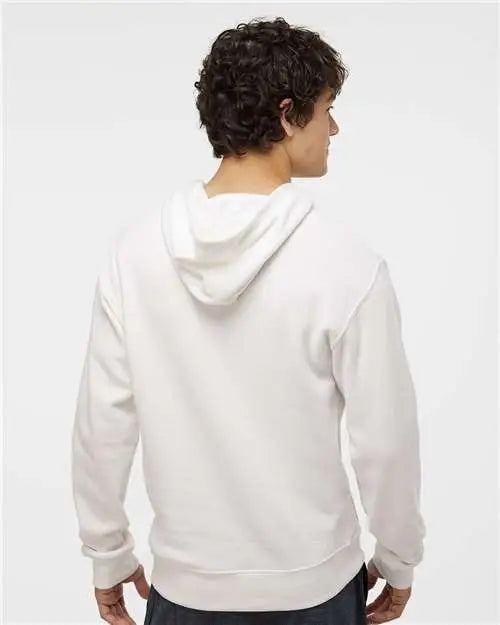 J. America 8871j Triblend Fleece Hooded Sweatshirt - 8871 - Antique White