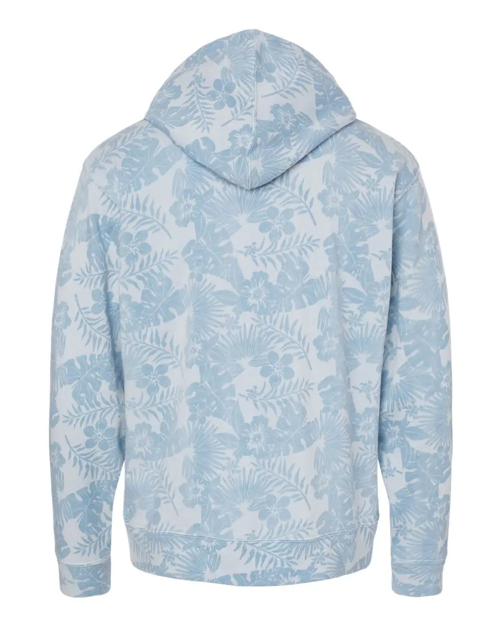 J. America 8871j Triblend Fleece Hooded Sweatshirt - 8871 - Chambray Aloha