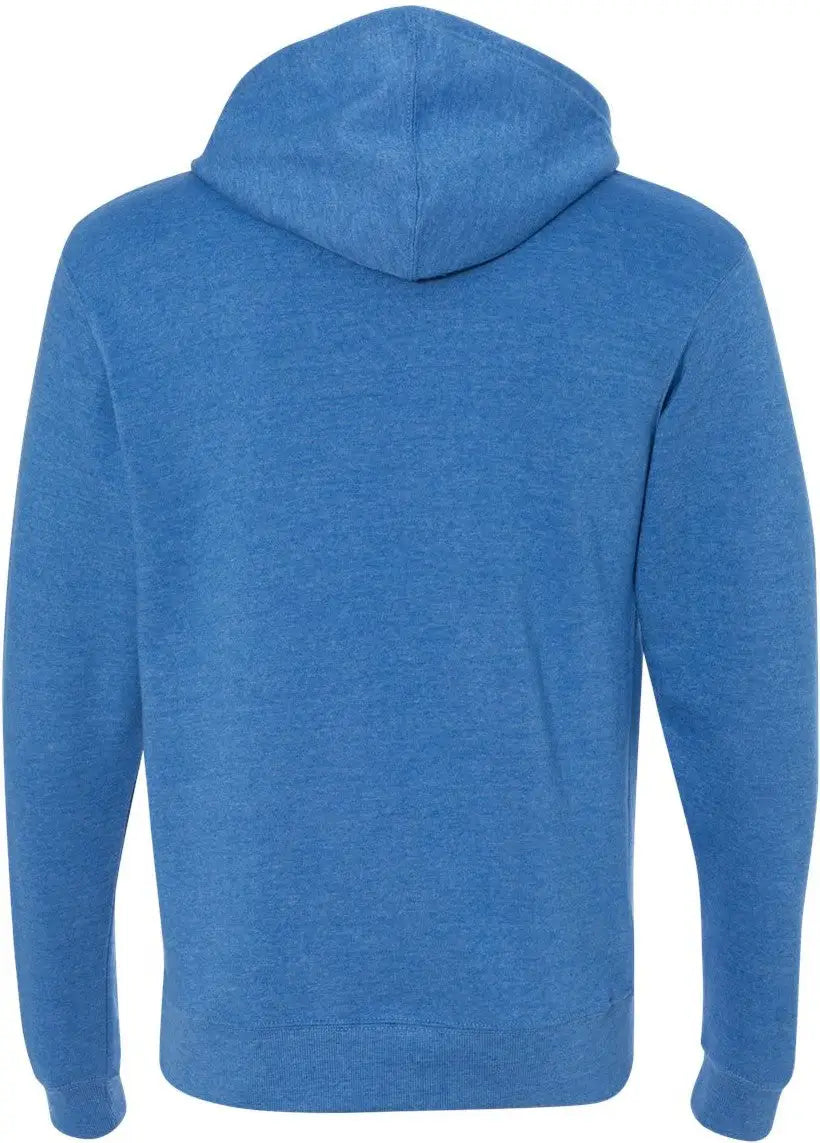 J. America 8871j Triblend Fleece Hooded Sweatshirt - 8871 - Cool Royal - Adult Xs