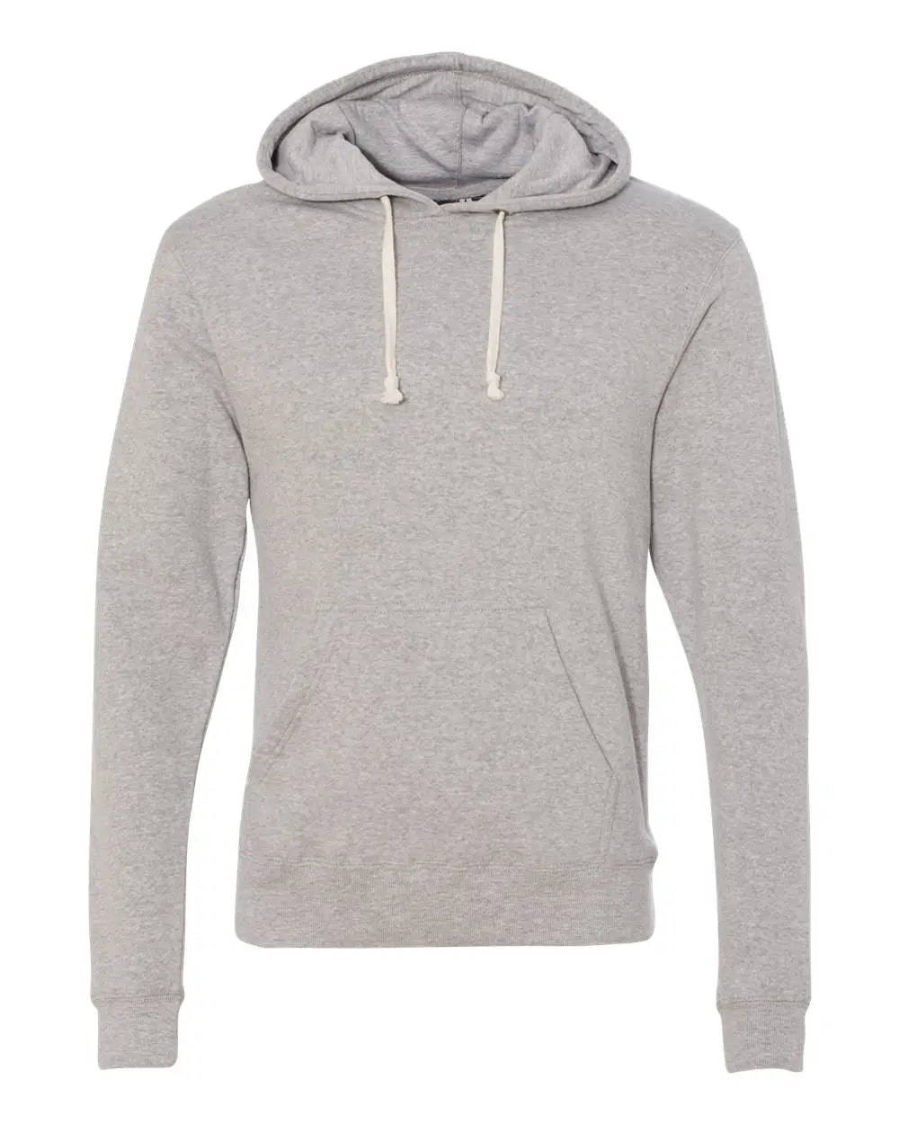 J. America 8871j Triblend Fleece Hooded Sweatshirt - 8871 - Gray - Adult Xs