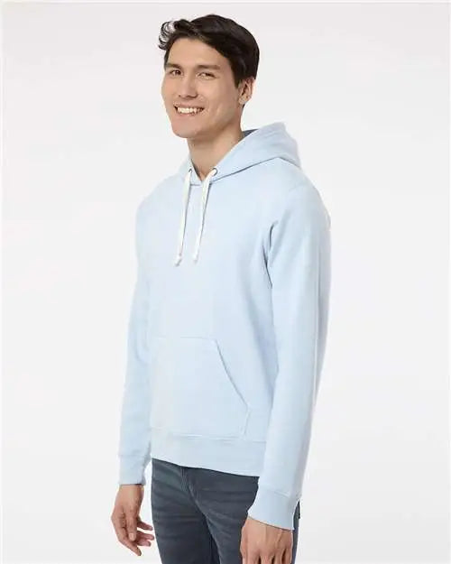 J. America 8871j Triblend Fleece Hooded Sweatshirt - 8871 - Ice