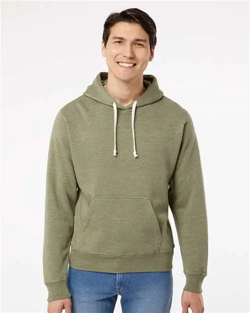 J. America 8871j Triblend Fleece Hooded Sweatshirt - 8871 - Olive