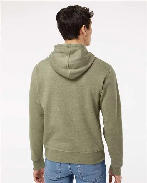 J. America 8871j Triblend Fleece Hooded Sweatshirt - 8871 - Olive