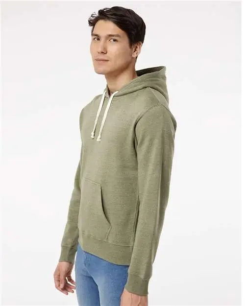 J. America 8871j Triblend Fleece Hooded Sweatshirt - 8871 - Olive