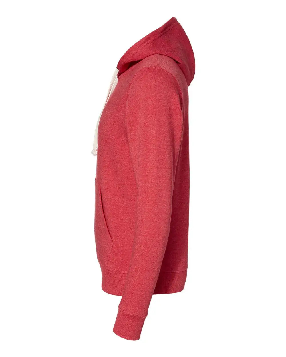 J. America 8871j Triblend Fleece Hooded Sweatshirt - 8871 - Red