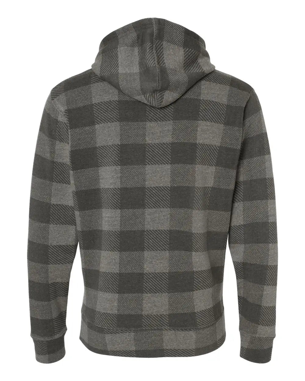 J. America 8871j Triblend Fleece Hooded Sweatshirt - 8871 - Smoke Buffalo