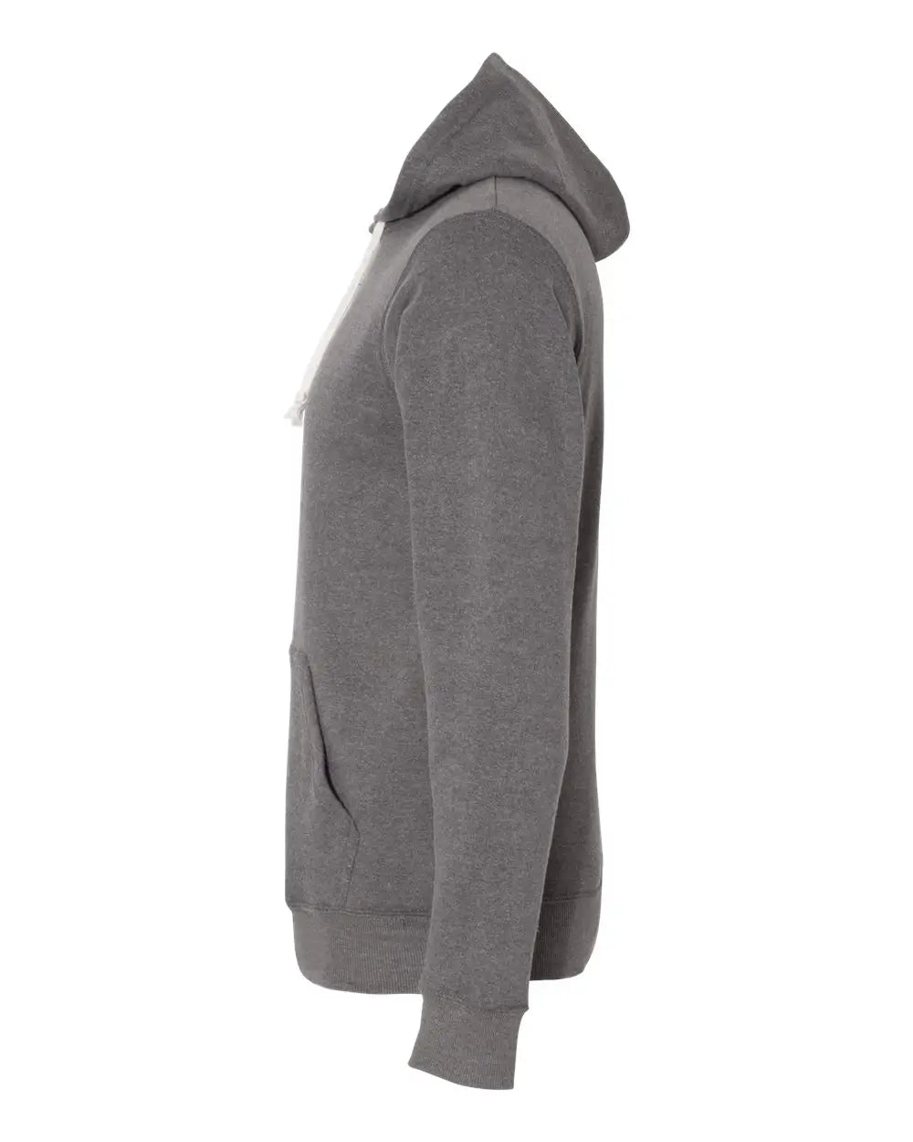 J. America 8871j Triblend Fleece Hooded Sweatshirt - 8871 - Smoke