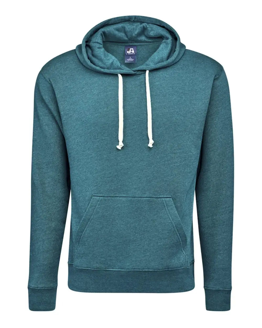 J. America 8871j Triblend Fleece Hooded Sweatshirt - 8871 - Storm - Adult Xs