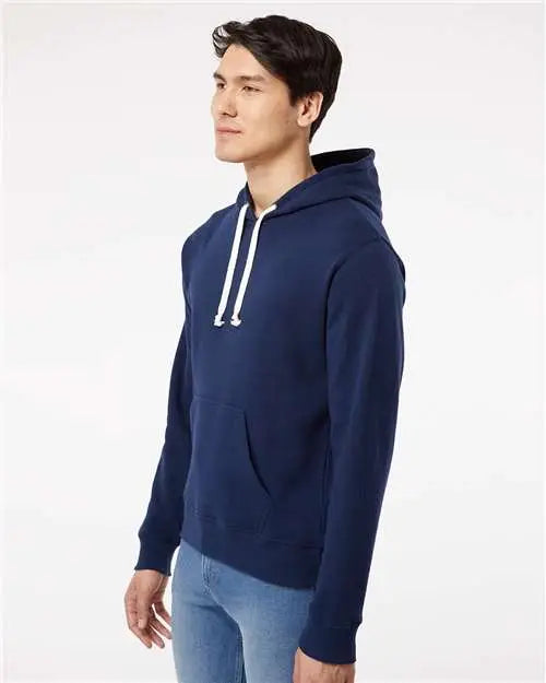 J. America 8871j Triblend Fleece Hooded Sweatshirt - 8871 - True Navy Solid