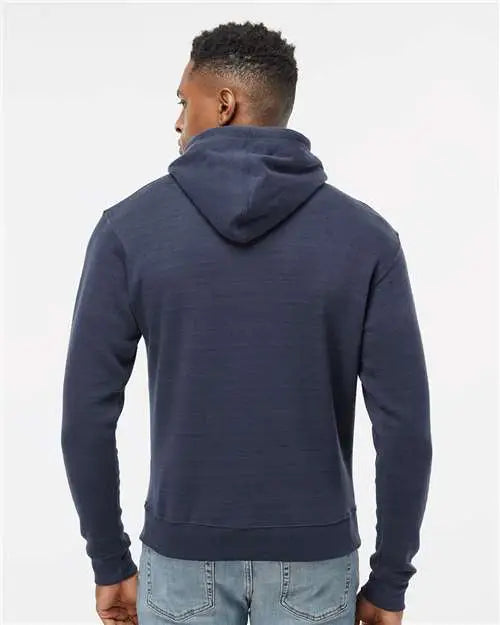 J. America 8871j Triblend Fleece Hooded Sweatshirt - 8871 - True Navy