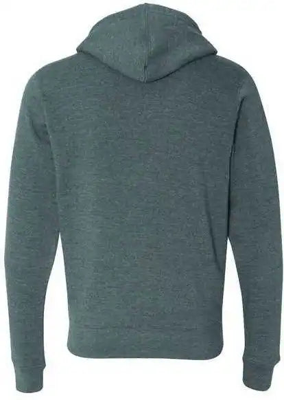 J. America 8872 Triblend Full-zip Hooded Sweatshirt - Navy