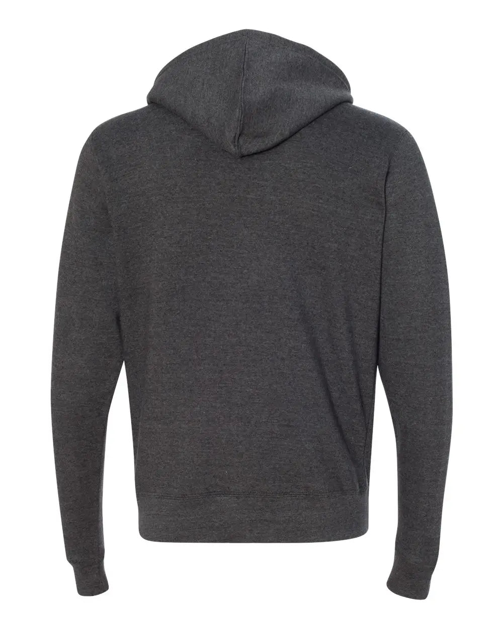 J. America 8872j Triblend Full-zip Hooded Sweatshirt - 8872 - Black