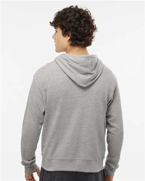 J. America 8872j Triblend Full-zip Hooded Sweatshirt - 8872 - Gray