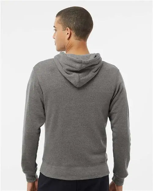 J. America 8872j Triblend Full-zip Hooded Sweatshirt - 8872 - Smoke