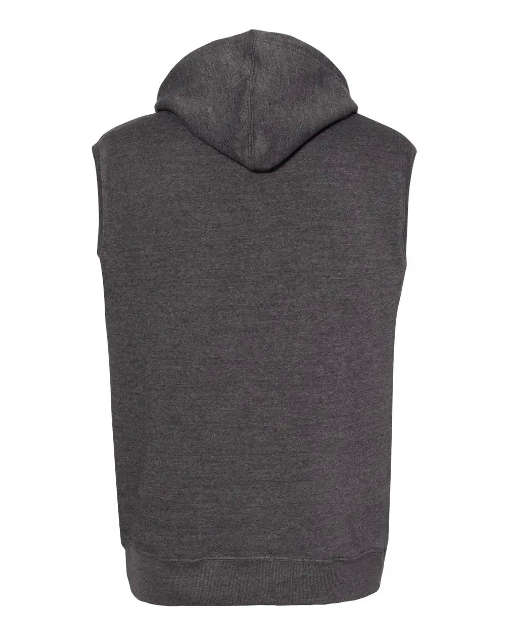 J. America 8877j Triblend Sleeveless Hooded Sweatshirt - 8877 - Black