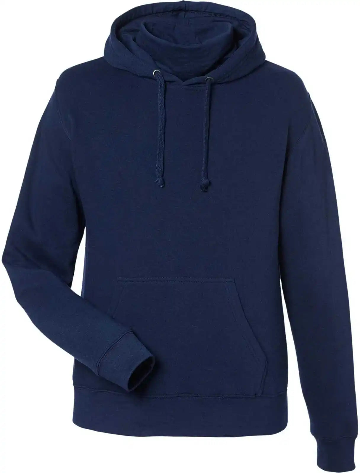 J. America 8879 Gaiter Fleece Hooded Sweatshirt - Navy