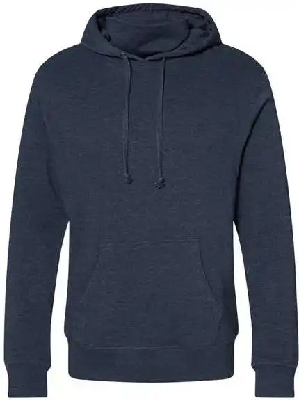 J. America 8879 Gaiter Fleece Hooded Sweatshirt - True Navy Heather