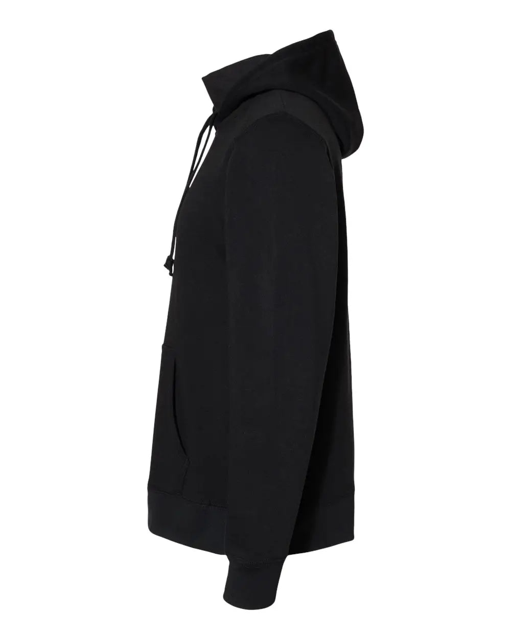 J. America 8879j Gaiter Fleece Hooded Sweatshirt - 8879 - Black